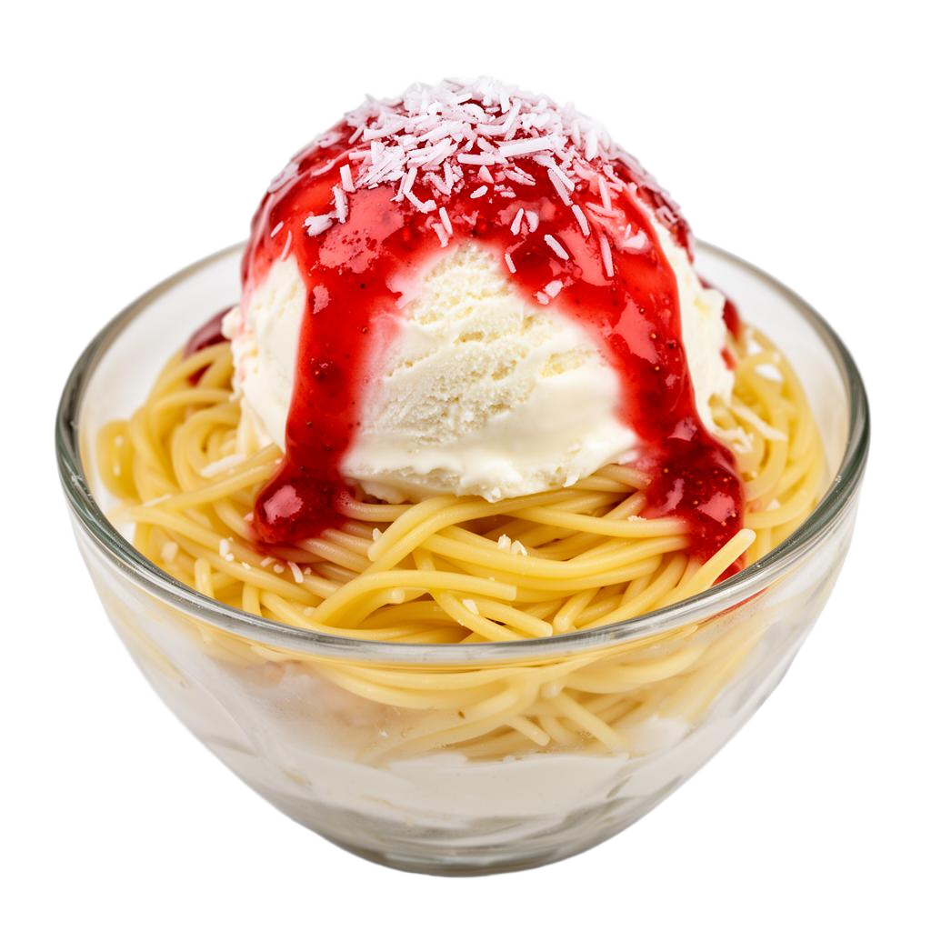 Spaghetti Eis